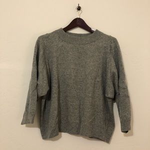 JCrew gray sweater